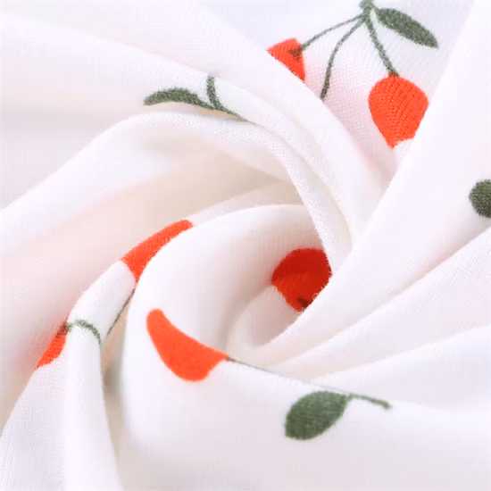 100d/144f Polyester+30d Spandex DTY 2 Side Brush Printed Velvet Fabric