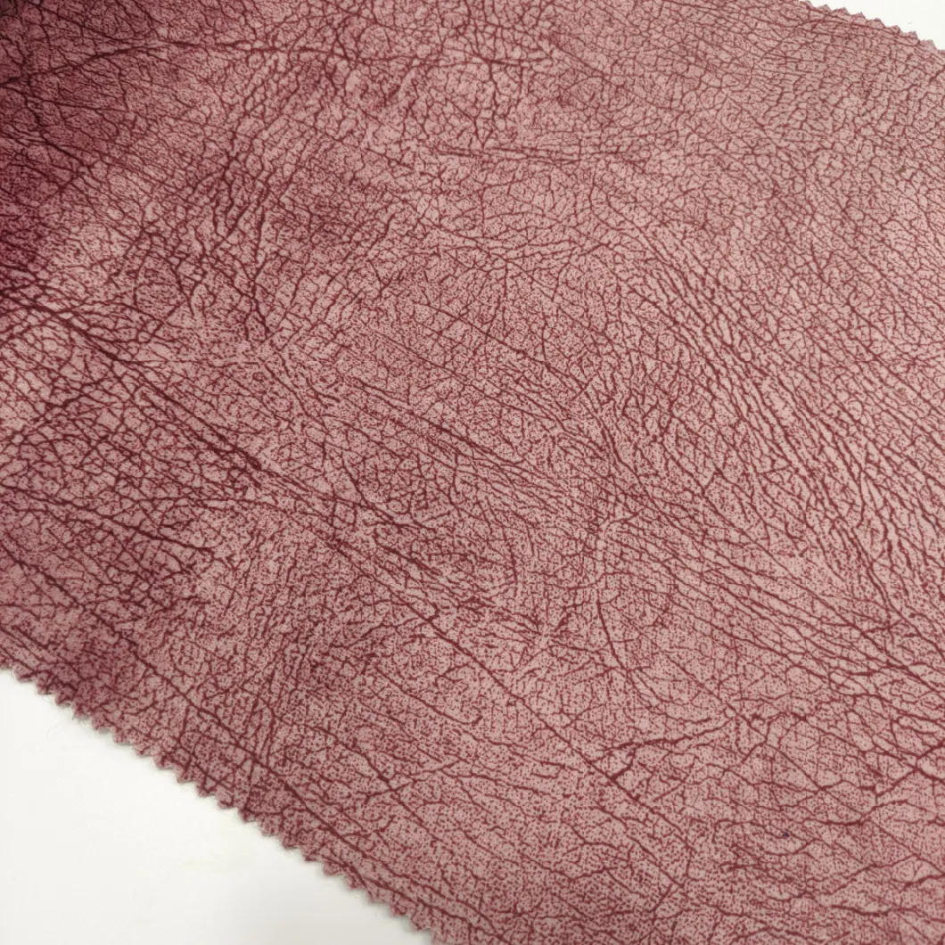 The Factory Supplies Bronzing Composite Non-Woven Velvet. Bark Pattern